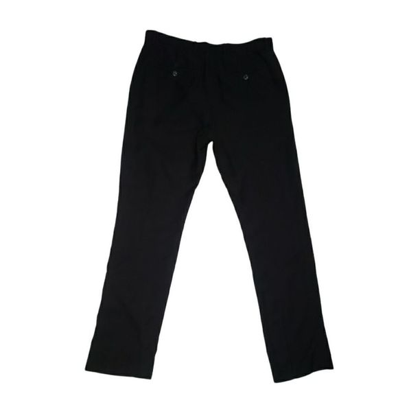 PERRY ELLIS Black Dress Pants Slim Fit 32 x 32 - Picture 1 of 4